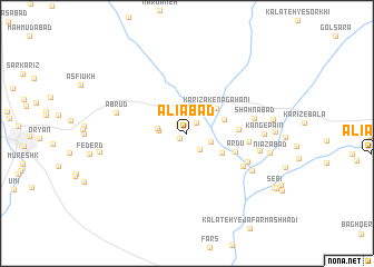 map of ‘Alīābād