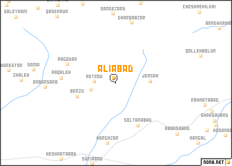 map of ‘Alīābād