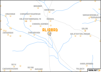 map of ‘Alīābād