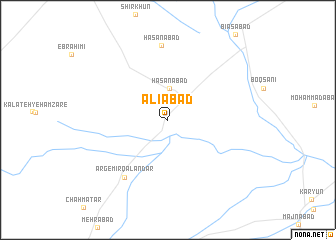 map of ‘Alīābād