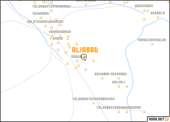 map of ‘Alīābād