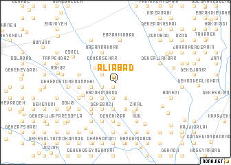 map of ‘Alīābād