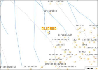 map of Alīābād