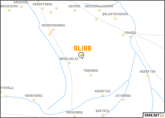 map of ‘Alī Āb