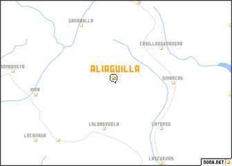 map of Aliaguilla