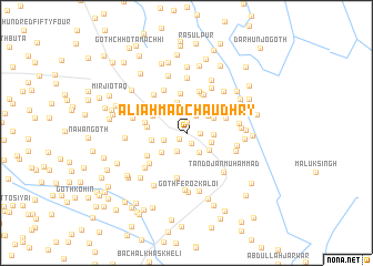 map of Ali Ahmad Chaudhry