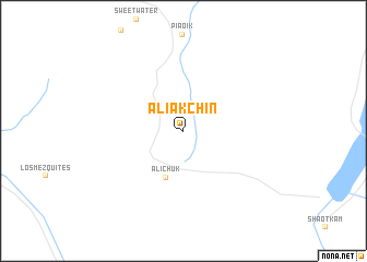map of Ali Ak Chin