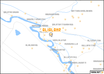 map of ‘Alī al ‘Amr