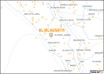 map of ‘Alī al Ḩusayn