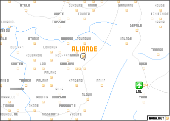 map of Aliandé
