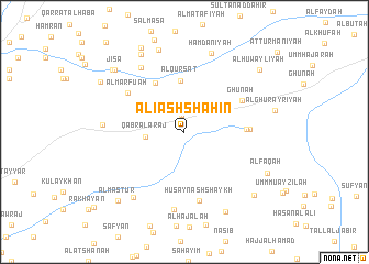 map of ‘Alī ash Shāhīn