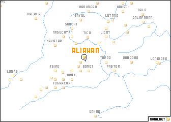 map of Aliawan