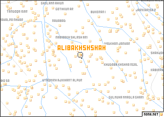 map of Ali Bakhsh Shāh