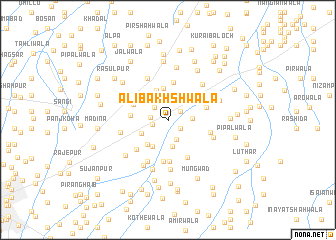 map of Ali Bakhshwāla