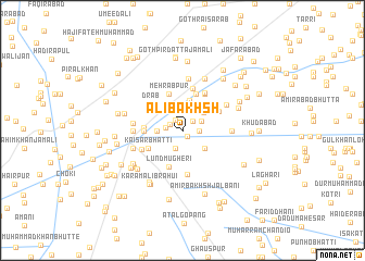 map of Ali Bakhsh