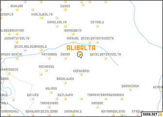 map of Ālībāltā