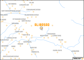 map of Alibasao