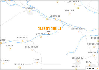 map of Əli Bayramlı