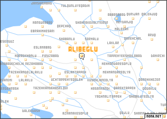 map of ‘Alībeglū