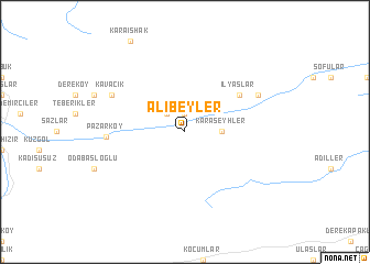 map of Alibeyler