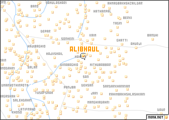 map of Ali Bhaul