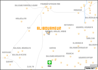 map of Ali Bou Ameur
