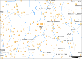 map of Al Ibţ