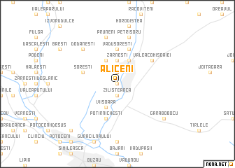 map of Aliceni