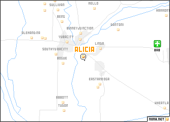 map of Alicia