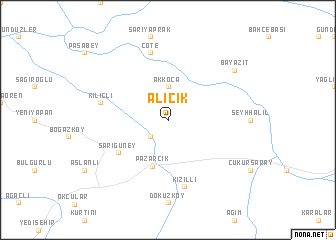 map of Alicik