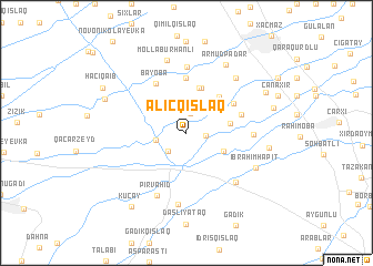 map of Alıçqışlaq