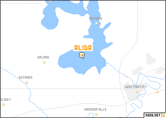 map of Alida
