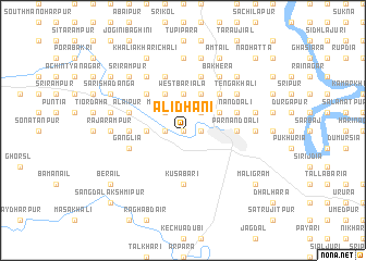 map of Ālidhāni