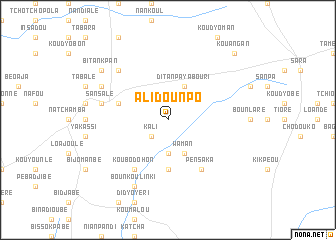 map of Alidounpo