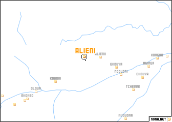 map of Aliéni