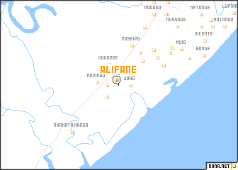 map of Alifane