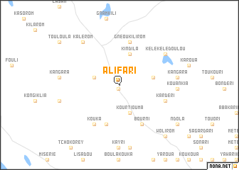 map of Alifari