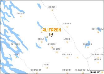 map of Alifarom