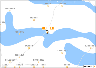 map of Alifen