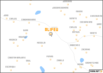 map of Alifeu