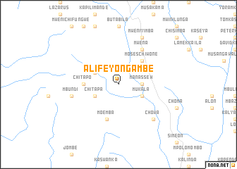 map of Alifeyo Ngambe