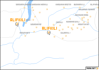 map of Alif Kili