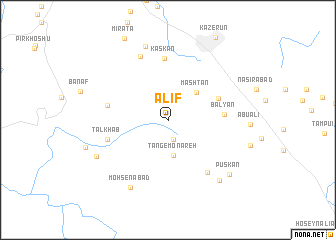 map of Alīf