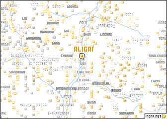 map of Alīgai