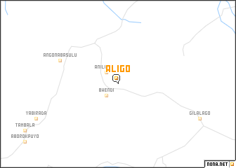 map of Aligo