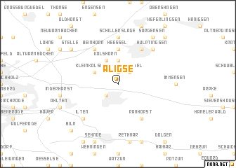 map of Aligse