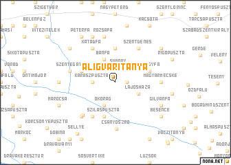 map of Aligváritanya