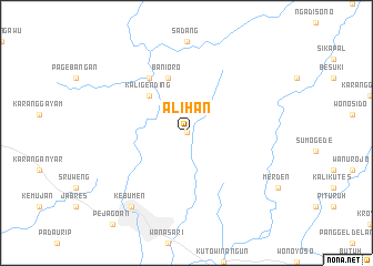 map of Alihan