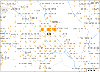 map of ‘Alī Ḩasan