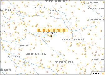 map of Ali Husain Marri